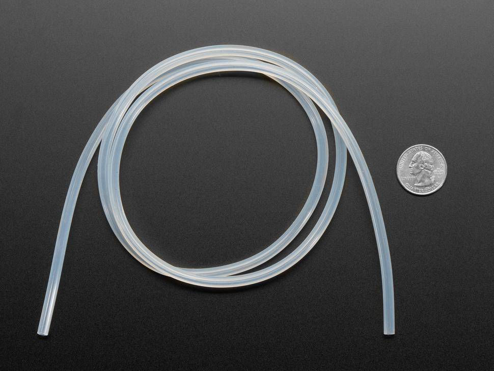 Adafruit Silikonschlauch, Innen 2.5mm, Außen 4.7mm, für peristaltische Pumpen, 1 Meter