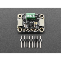 Adafruit CQA240327P, DS2484 I2C zu 1-Wire Adapter mit ESD Schutz und Schraubklemmen, STEMMA QT Qwiic Adafruit CQA240327P, DS2484 I2C zu 1-Wire Adapter mit ESD Schutz und Schraubklemmen, STEMMA QT Qwiic