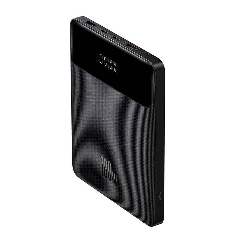 Baseus Blade Powerbank, 20.000mAh, 2x USB + 2x USB-C, 100W, schwarz
