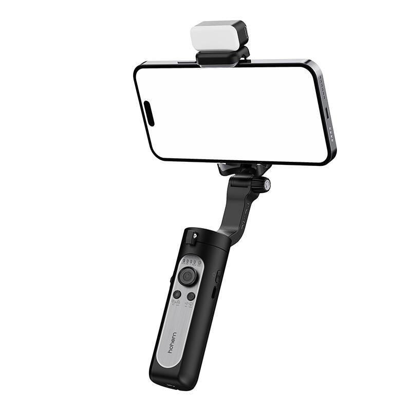 Hohem iSteady XE Kit, Gimbal für Smartphones, 3-Achsen, 280g Traglast, schwarz, mit LED-Lampe