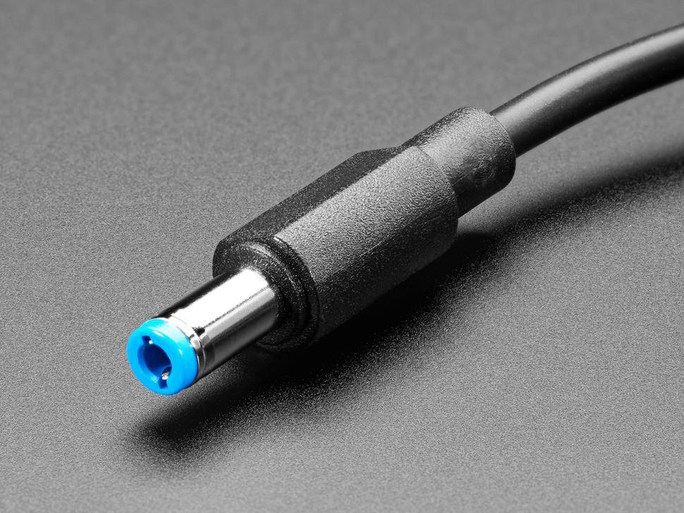 Adafruit USB-C PD zu 5,5mm DC Barrel Jack Kabel, 1,2m, EMARK-Chip, 5A, 5V