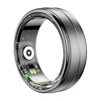Colmi R06 Smart Ring, überwacht Herzfrequenz, Schlaf & Blutsauerstoff, Schrittzähler, IP68 - Farbe: schwarz - Größe: 9 Colmi R06 Smart Ring, überwacht Herzfrequenz, Schlaf & Blutsauerstoff, Schrittzähler, IP68 - Farbe: schwarz - Größe: 9