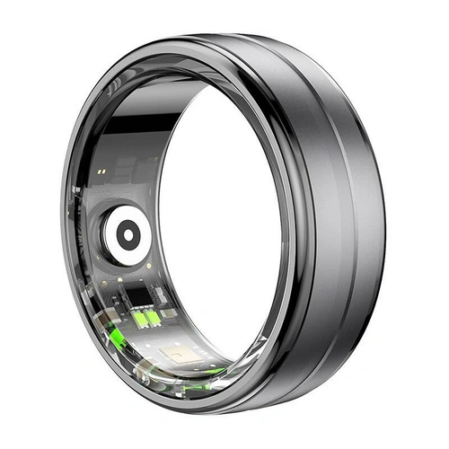 Colmi R06 Smart Ring, überwacht Herzfrequenz, Schlaf & Blutsauerstoff, Schrittzähler, IP68 - Farbe: schwarz - Größe: 9 Colmi R06 Smart Ring, überwacht Herzfrequenz, Schlaf & Blutsauerstoff, Schrittzähler, IP68 - Farbe: schwarz - Größe: 9