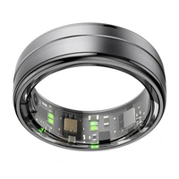 Colmi R06 Smart Ring, überwacht Herzfrequenz, Schlaf & Blutsauerstoff, Schrittzähler, IP68 - Farbe: schwarz - Größe: 9 Colmi R06 Smart Ring, überwacht Herzfrequenz, Schlaf & Blutsauerstoff, Schrittzähler, IP68 - Farbe: schwarz - Größe: 9