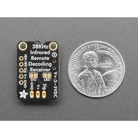 Adafruit Infrared IR Remote Receiver, 38-kHz-Signale, STEMMA JST PH, 3-5 V DC Adafruit Infrared IR Remote Receiver, 38-kHz-Signale, STEMMA JST PH, 3-5 V DC