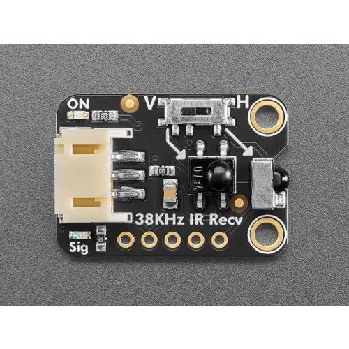 Adafruit Infrared IR Remote Receiver, 38-kHz-Signale, STEMMA JST PH, 3-5 V DC Adafruit Infrared IR Remote Receiver, 38-kHz-Signale, STEMMA JST PH, 3-5 V DC