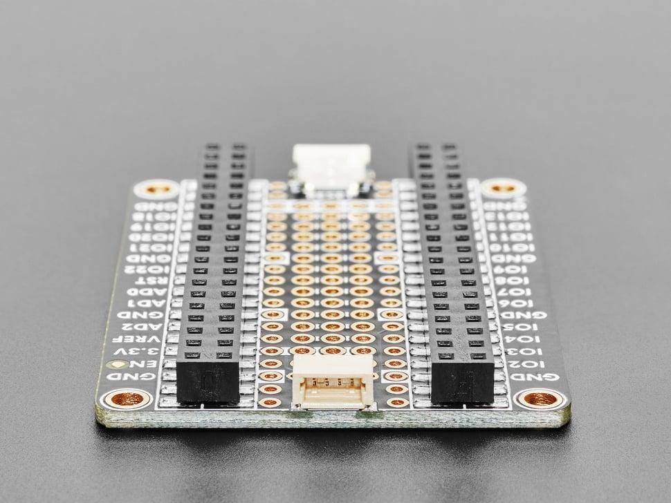 Adafruit Proto Under Plate PiCowBell, 2x20 Slim-Sockel, STEMMA QT/I2C, Reset-Knopf