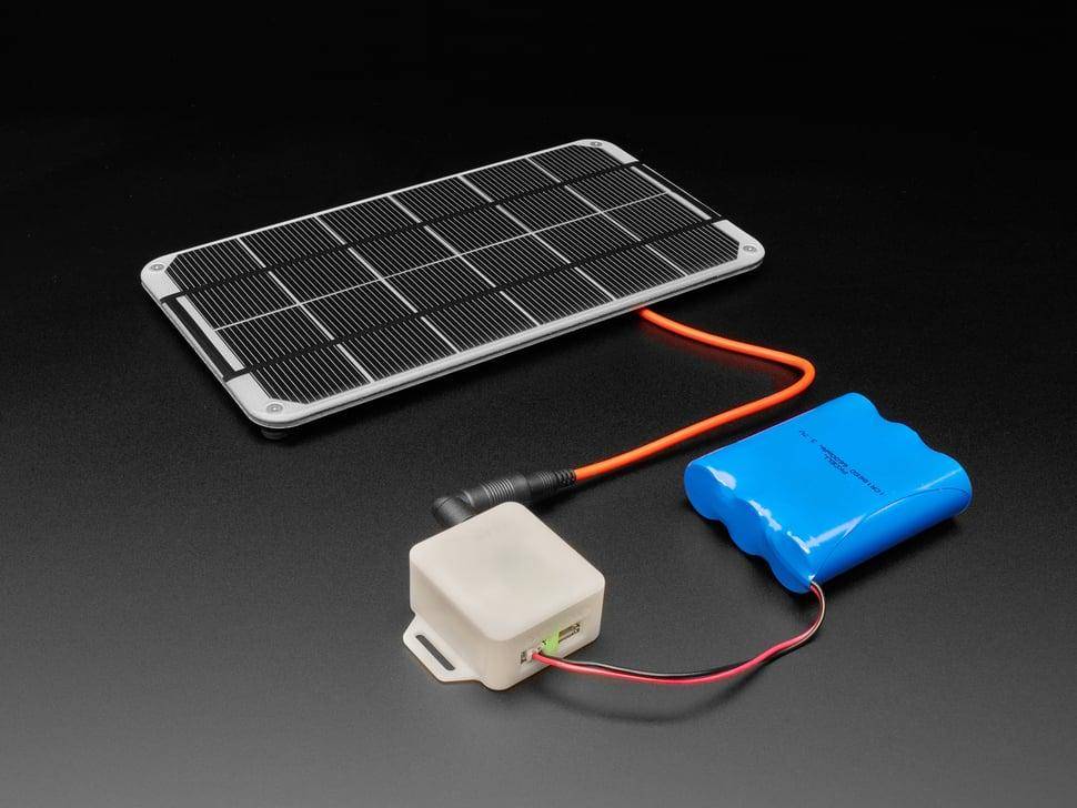 Adafruit Snap-on Enclosure, kompatibel mit bq24074 Ladeplatine