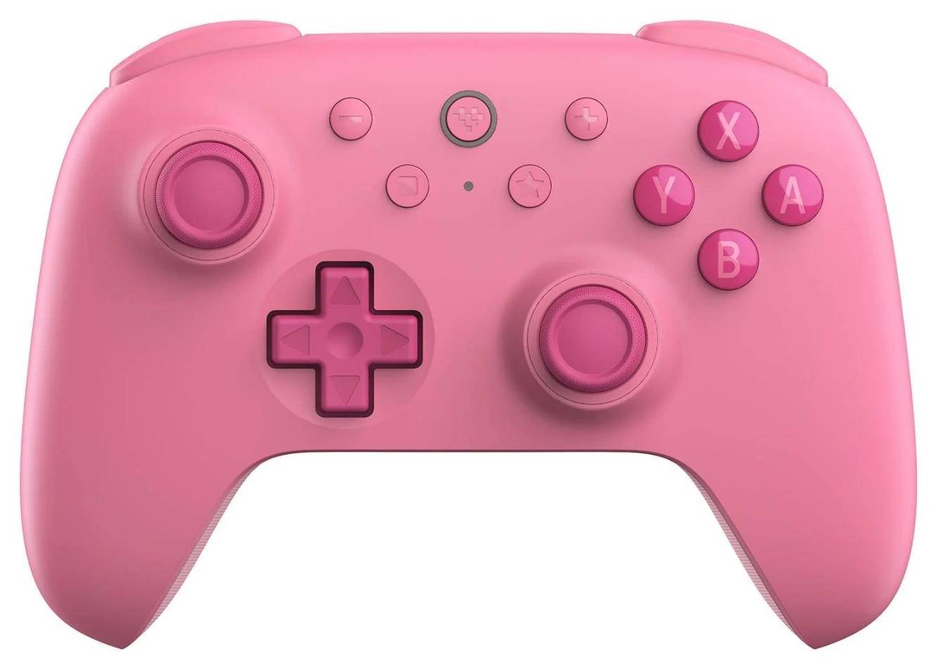 8BitDo Ultimate 2C Bluetooth Controller, Switch-kompatibel, Hall-Effekt-Joysticks, 6-Achsen, Pink