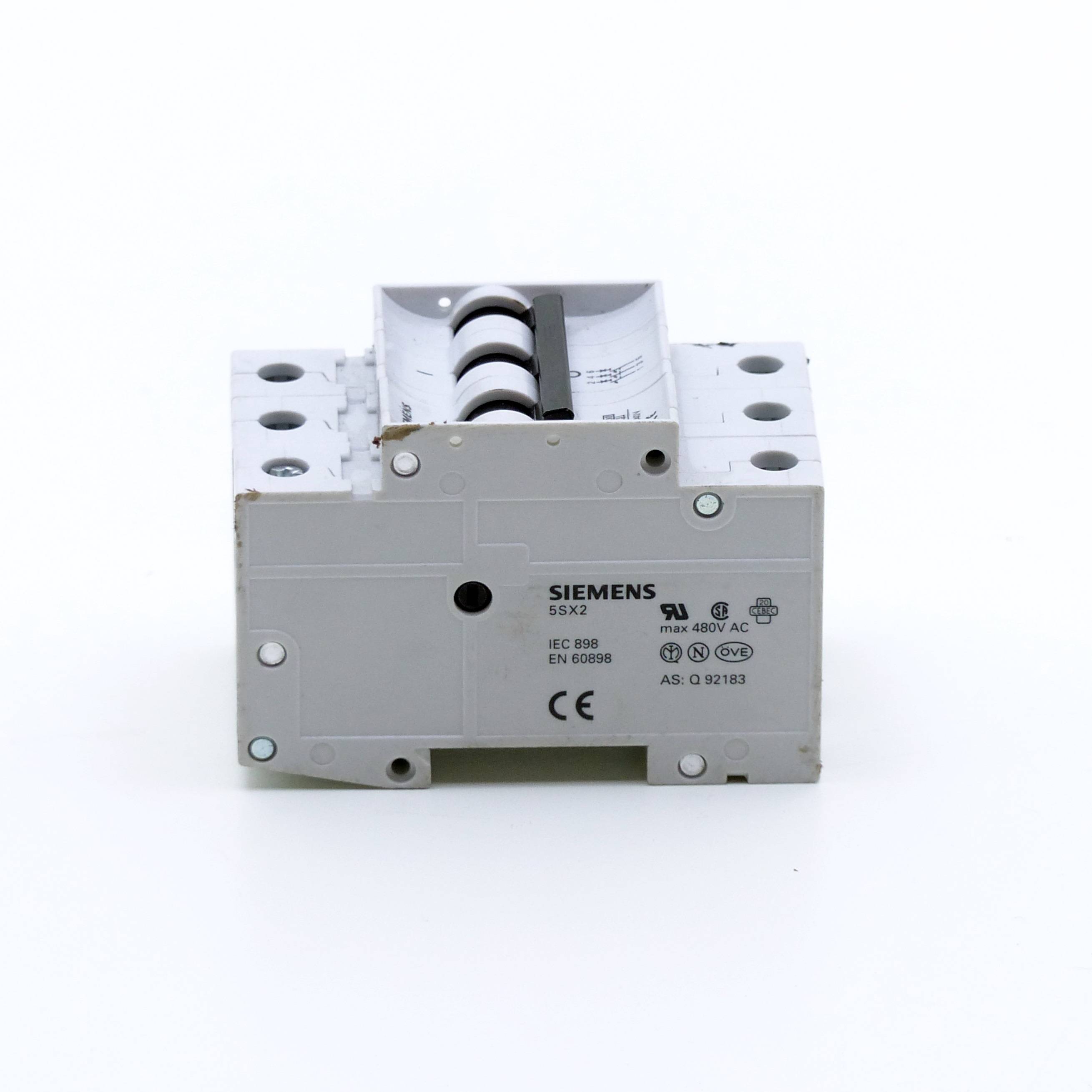 Siemens Hilfsschutzschalter (5SX2)