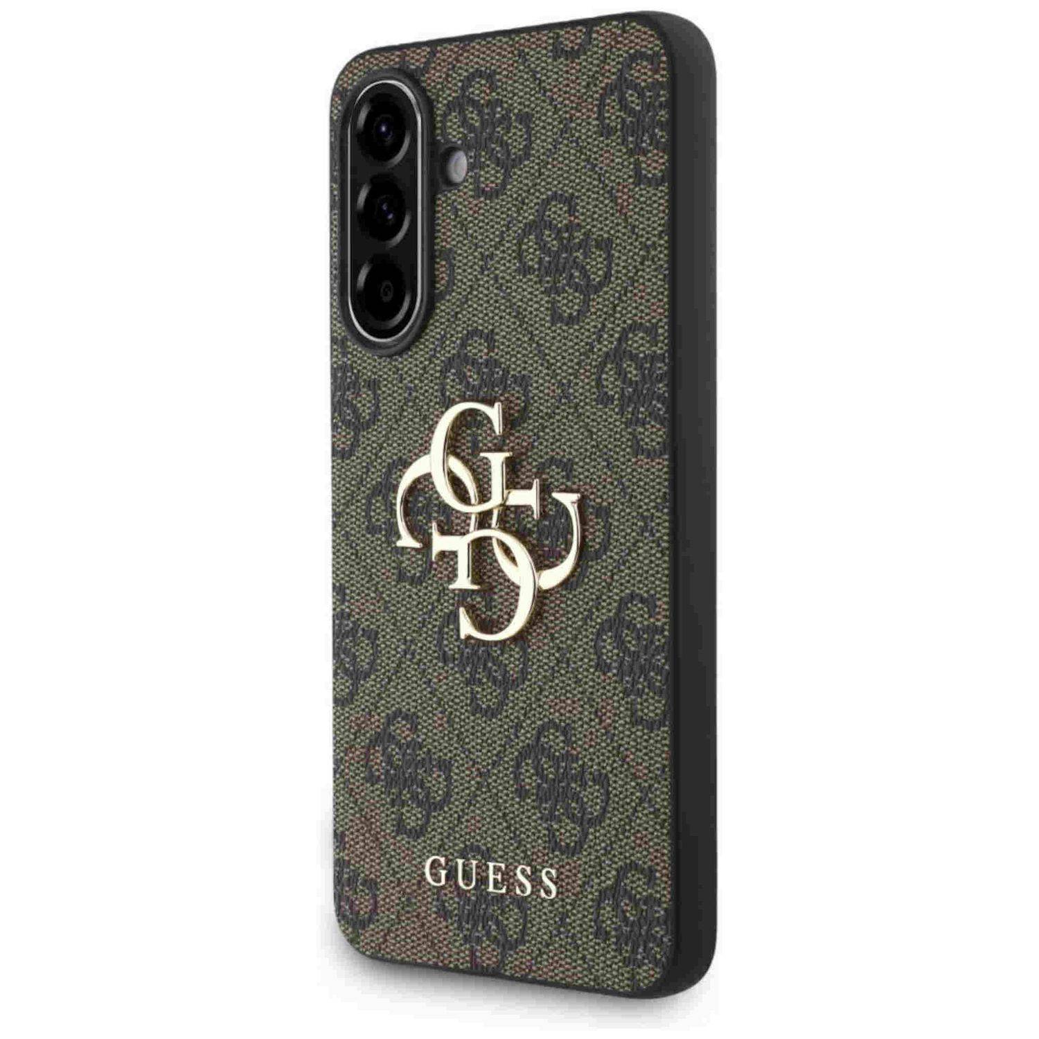 Guess Samsung Galaxy A56 Big Classic Logo Schutzhülle Case Etui Braun
