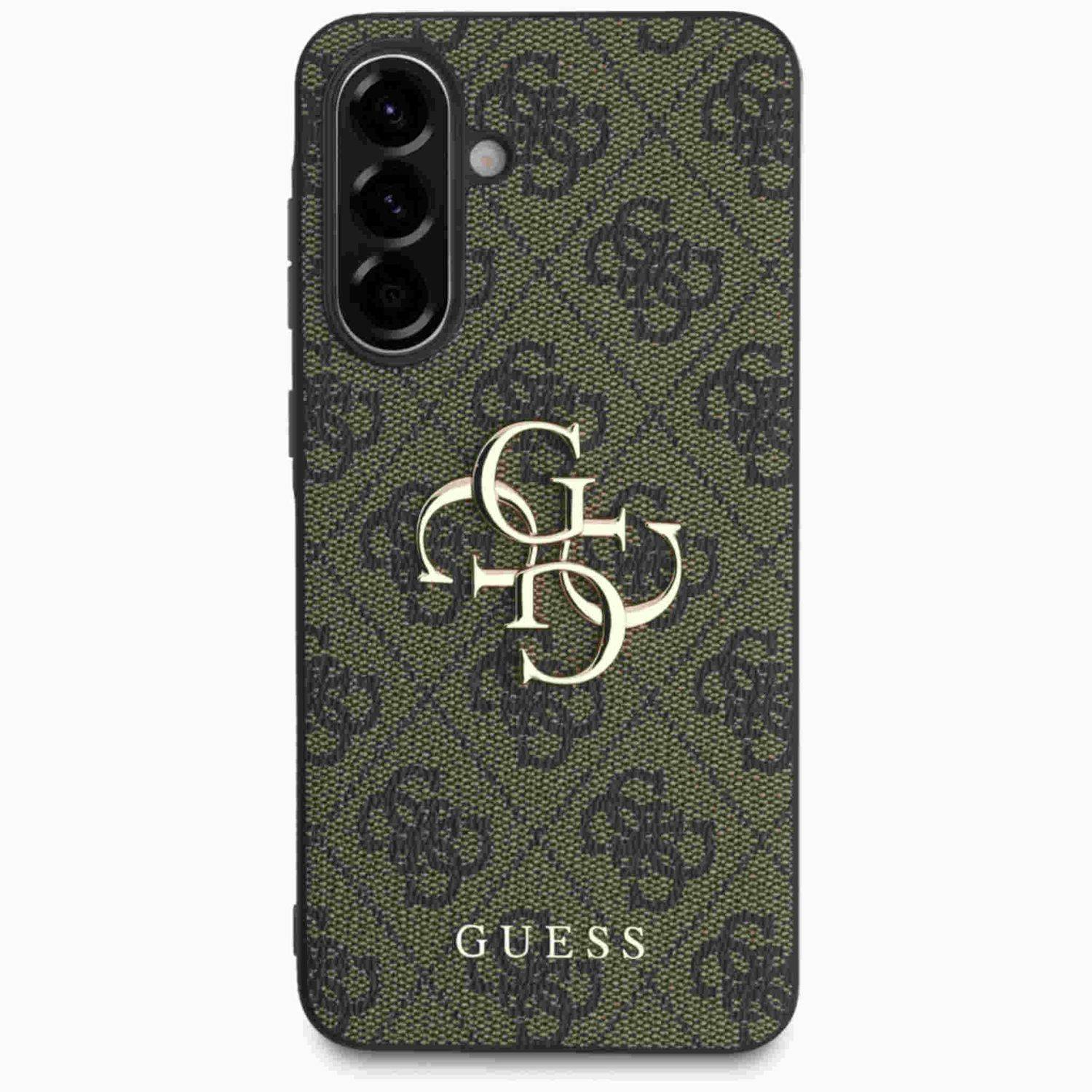 Guess Samsung Galaxy A56 Big Classic Logo Schutzhülle Case Etui Braun
