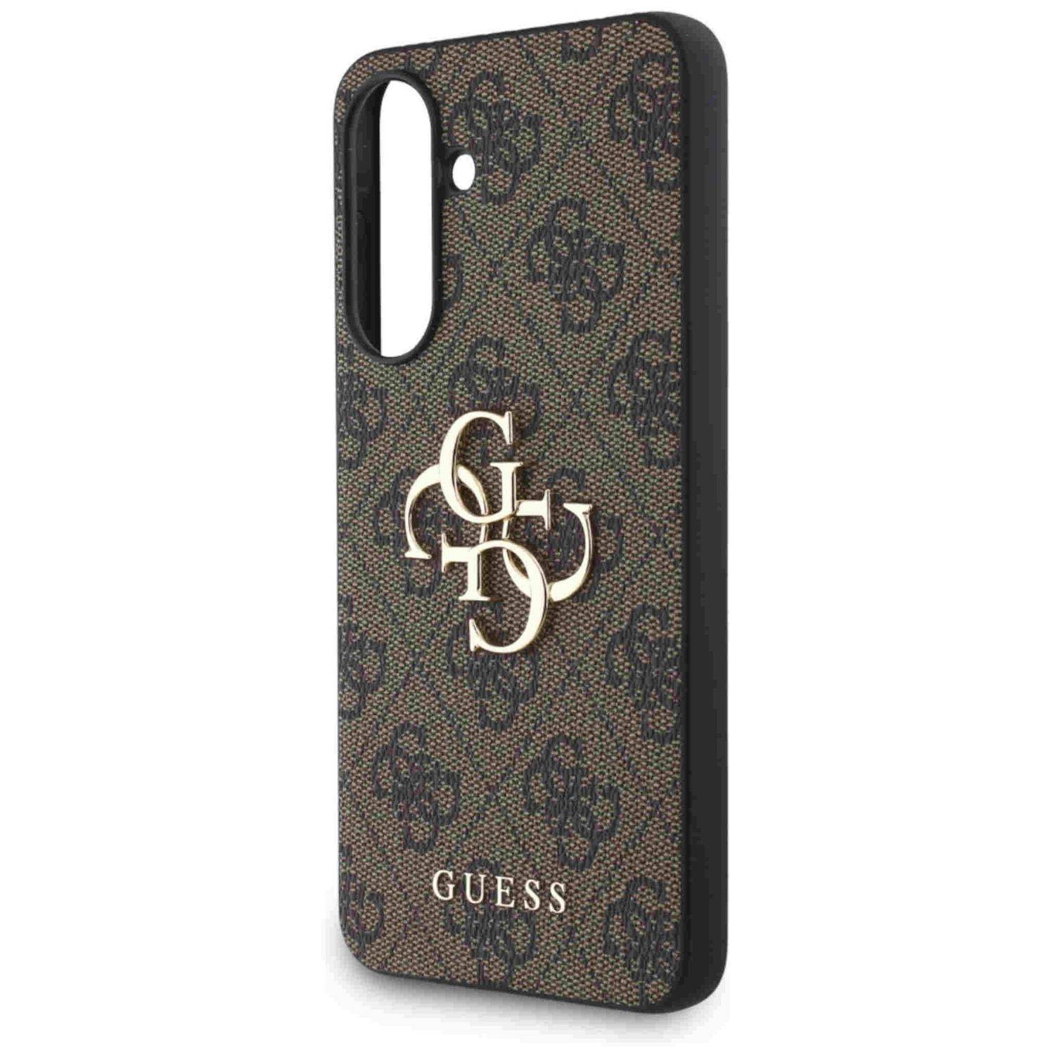 Guess Samsung Galaxy A56 Big Classic Logo Schutzhülle Case Etui Braun