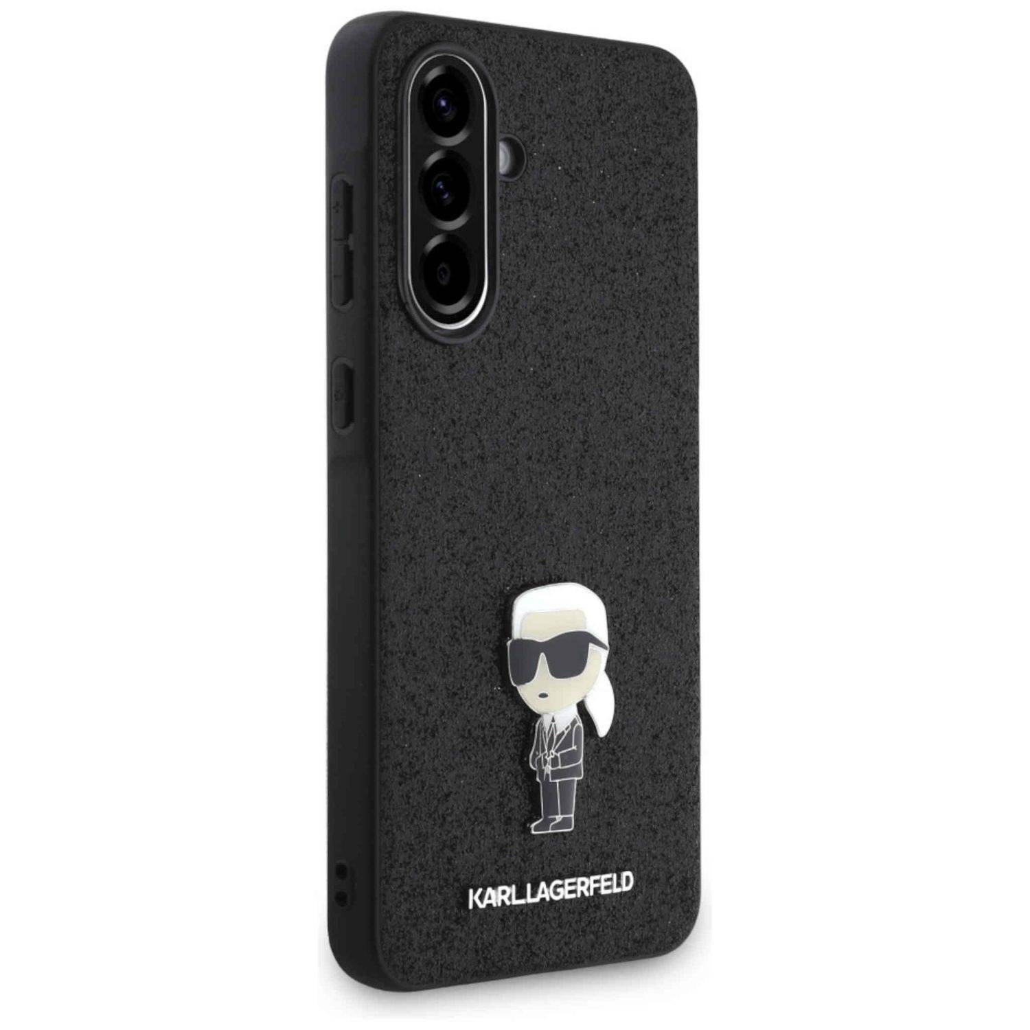 Karl Lagerfeld Samsung Galaxy A56 Fixed Glitter Ikonik Logo Metal Pin