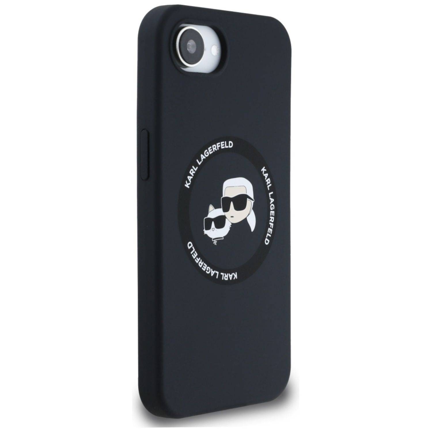 Karl Lagerfeld Apple iPhone 16e Silicone Heads MagSafe Schutzhülle