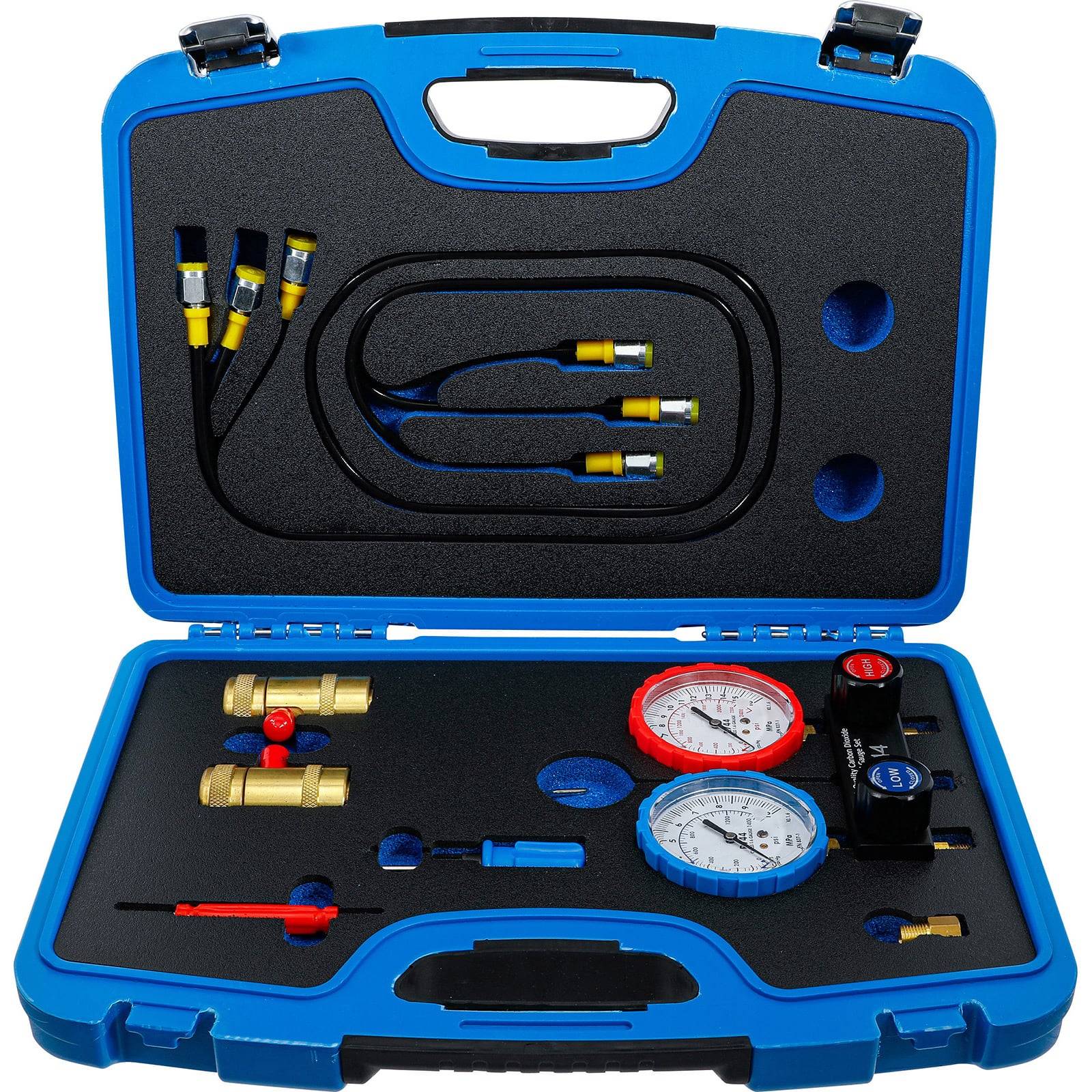 BGS Druckuhr-Armatur für Klimaanlagenprüfung für Kältemittel R744 - 74435