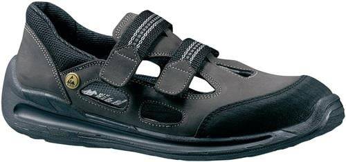 Lemaitre Sicherheitssandale Dragster-1240 Größe 46 braun / schwarz - 1240-46