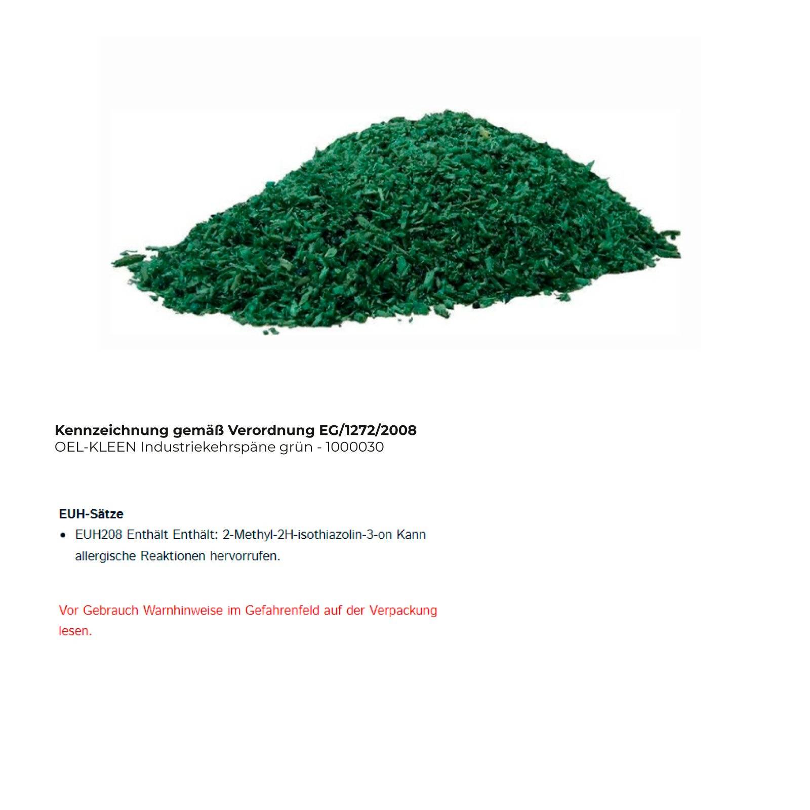 OEL-KLEEN Industriekehrspäne grün - 1000030