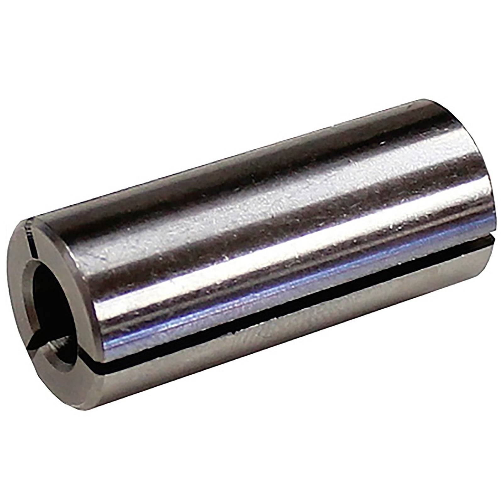 Ein zylindrischer Metallstift mit einer Längsschlitzung in seiner Mitte, der zum Sichern oder Ausrichten von Maschinenkomponenten verwendet wird.