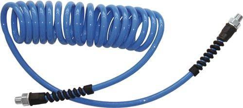 EWO Spiralschlauchset mit drehbaren Anschlussgewinden Innen-Ø 6,5 mm Außen-Ø 10 mm Länge 3,5 m G 1/4″ PU - E40804