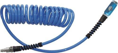 EWO Spiralschlauchset Innen-Ø 8 mm Außen-Ø 12 mm Länge 3,5 m Sicherheitskupplung DN 7,4 PU - E40928