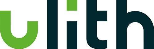 „Teilansicht eines Logos mit einem Kleinbuchstaben ‚h', mit einer grünen rechteckigen Form darüber auf weißem Hintergrund.