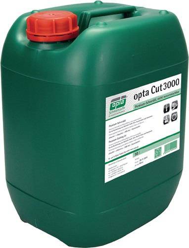 Ein grüner Kunststoffbehälter mit der Bezeichnung „opta Cut 3000