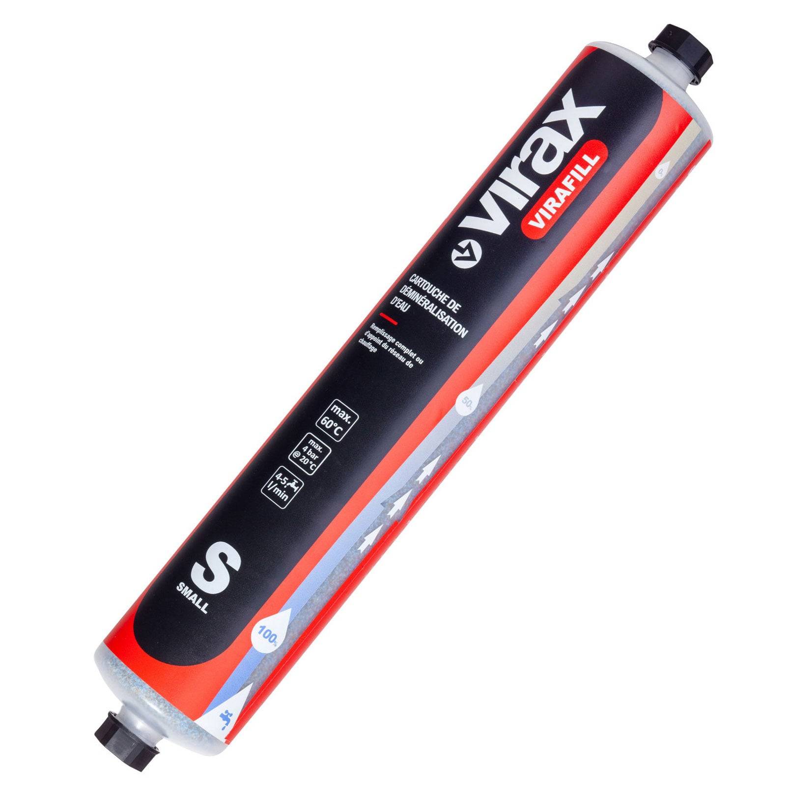 Röhrenverpackung von Virax Virafill S, 400 ml, Dichtungsmittel oder Klebstoffprodukt für industrielle Anwendungen.