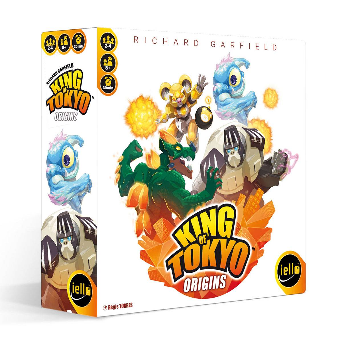 Iello King of Tokyo: Origins - Würfelspiel (+)