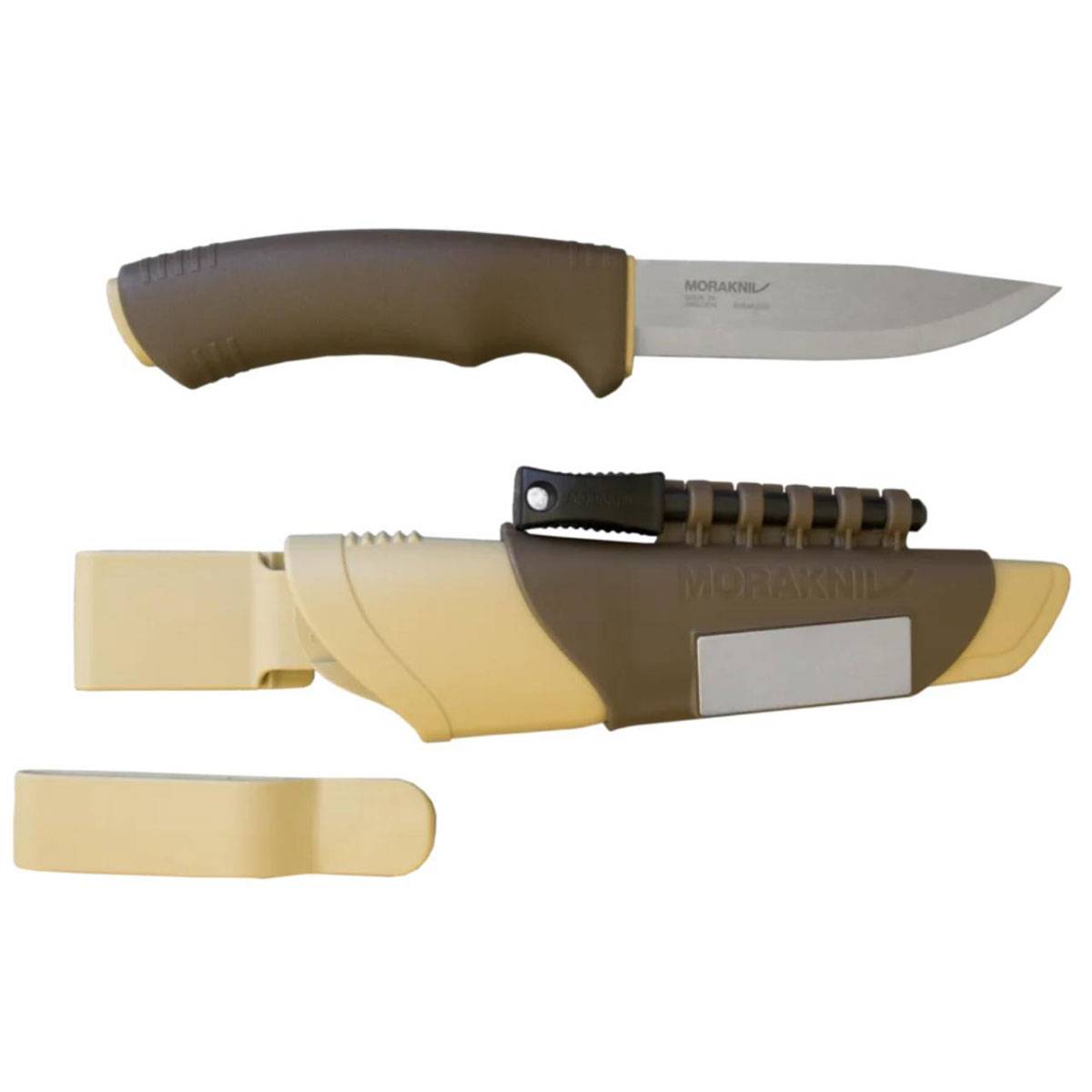 Morakniv Bushcraft Survival S Outdoormesser - Olivgrün/Beige