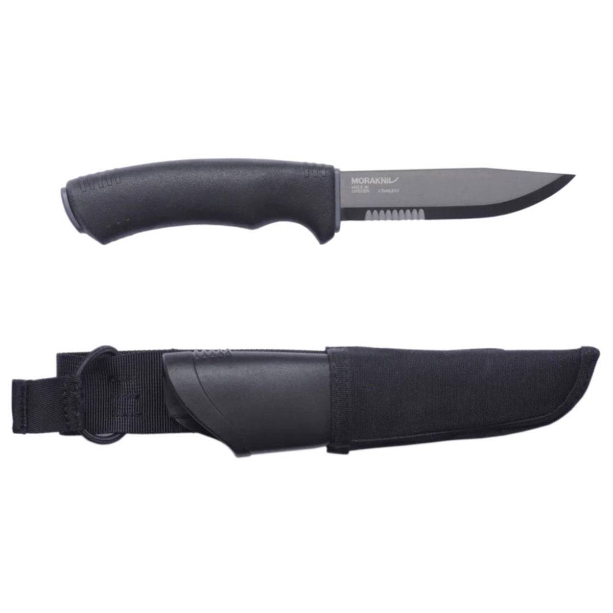 Morakniv Bushcraft Expert Blackblade SRT (S) - Outdoormesser Schwarz