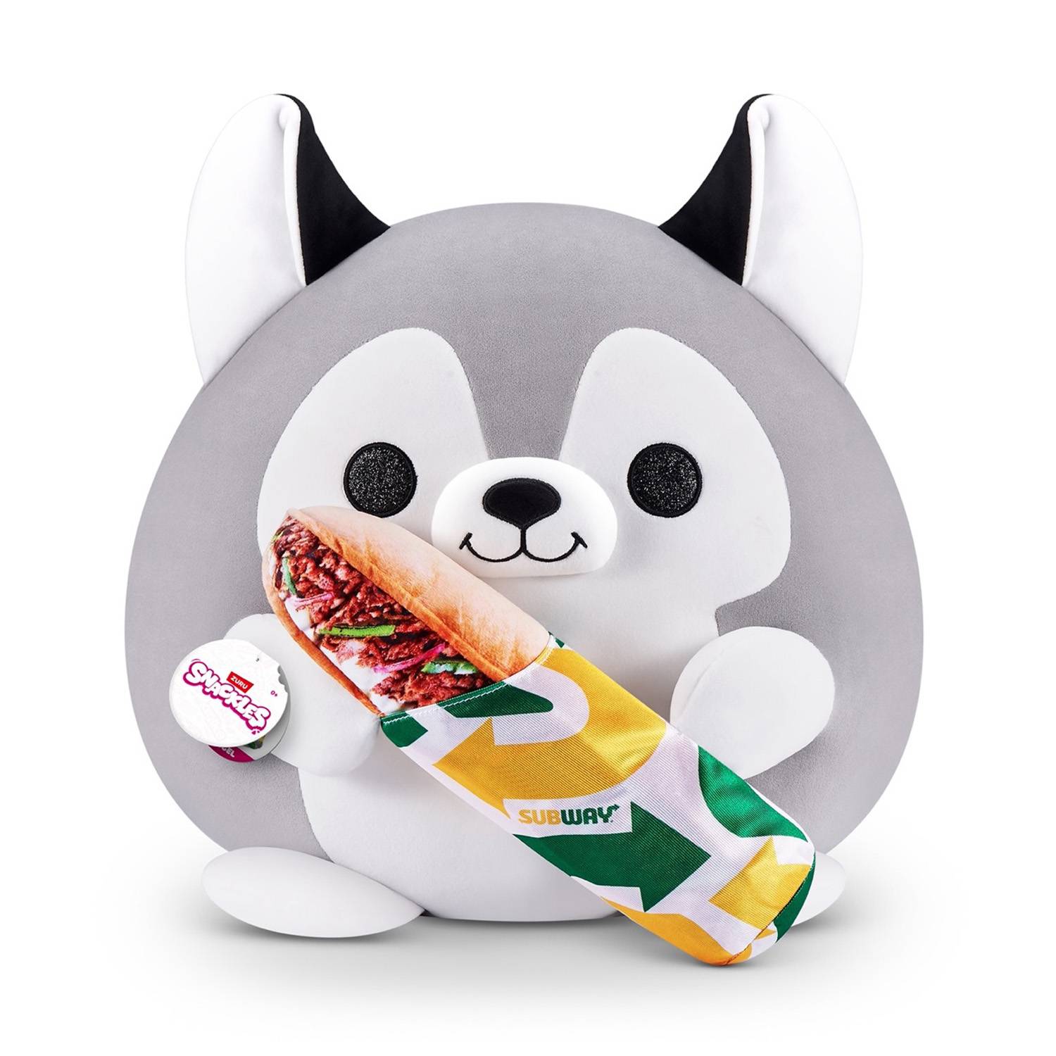 ZURU 77511Q - Snackles Husky (Subway) 35 cm - Serie 1 Wave 2