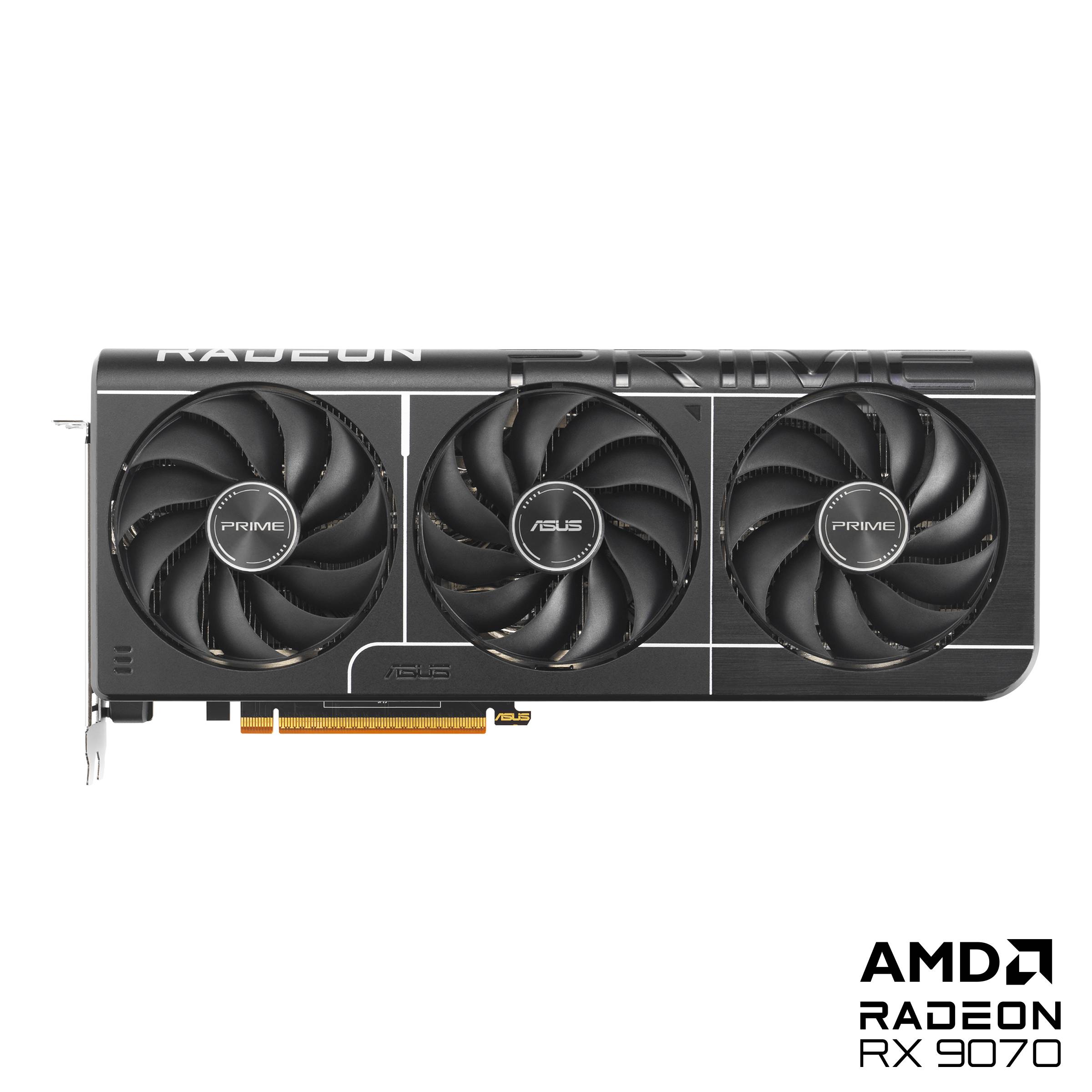 ASUS Prime Rx9070 O16G Amd Radeon Rx 9070 - Grafikkarte - PCI