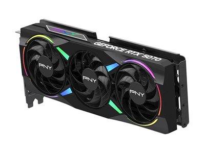 PNY RTX5070 VERTO ARGB OC Triple Fan 12GB GDDR7 HDMI 3xDP Multimedia-Technik Grafikkarten NVIDIA