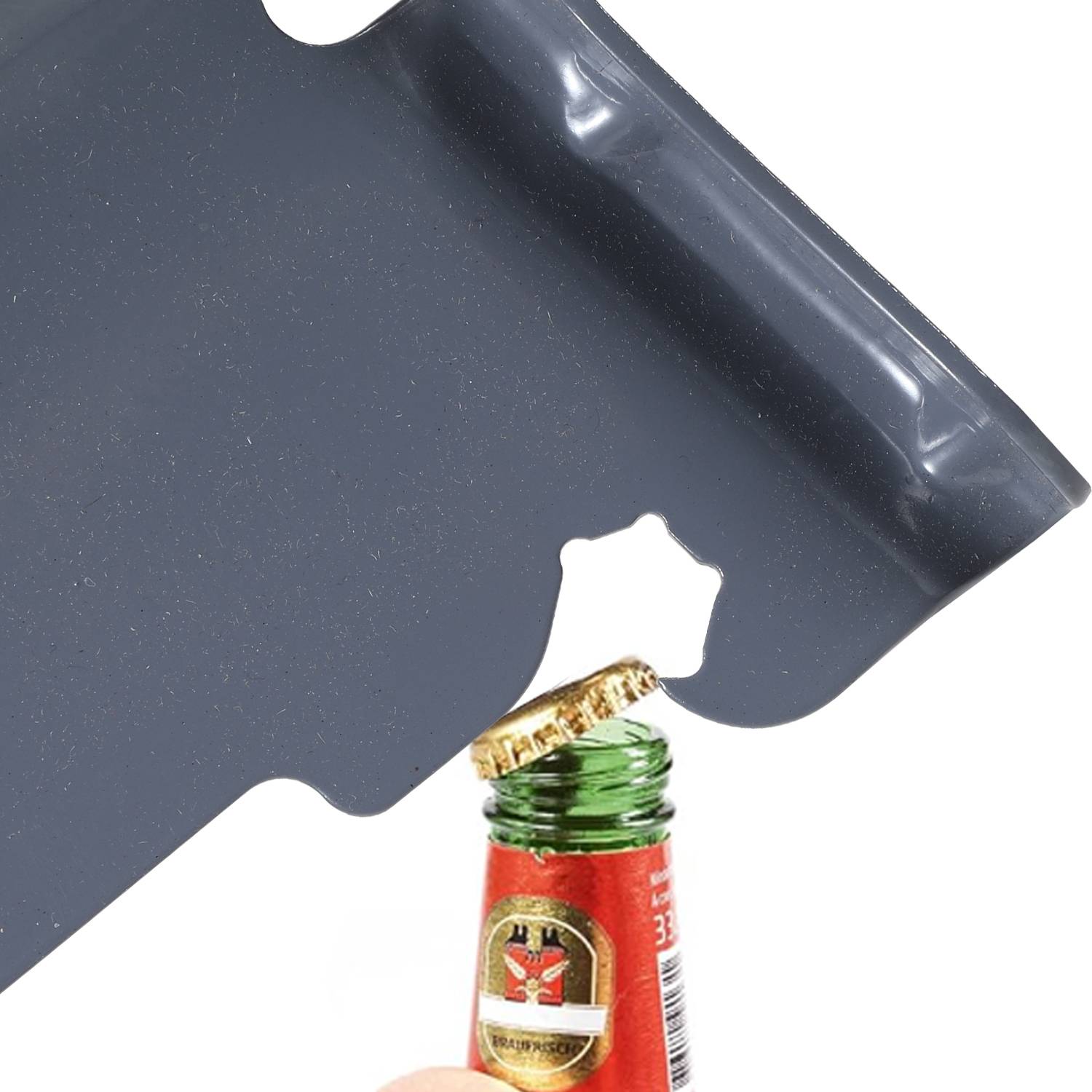 2pcs Spaten Garten umgekehrtes V-förmiges Blatt Spitz All-in-One Digger Wurzelspaten Rot