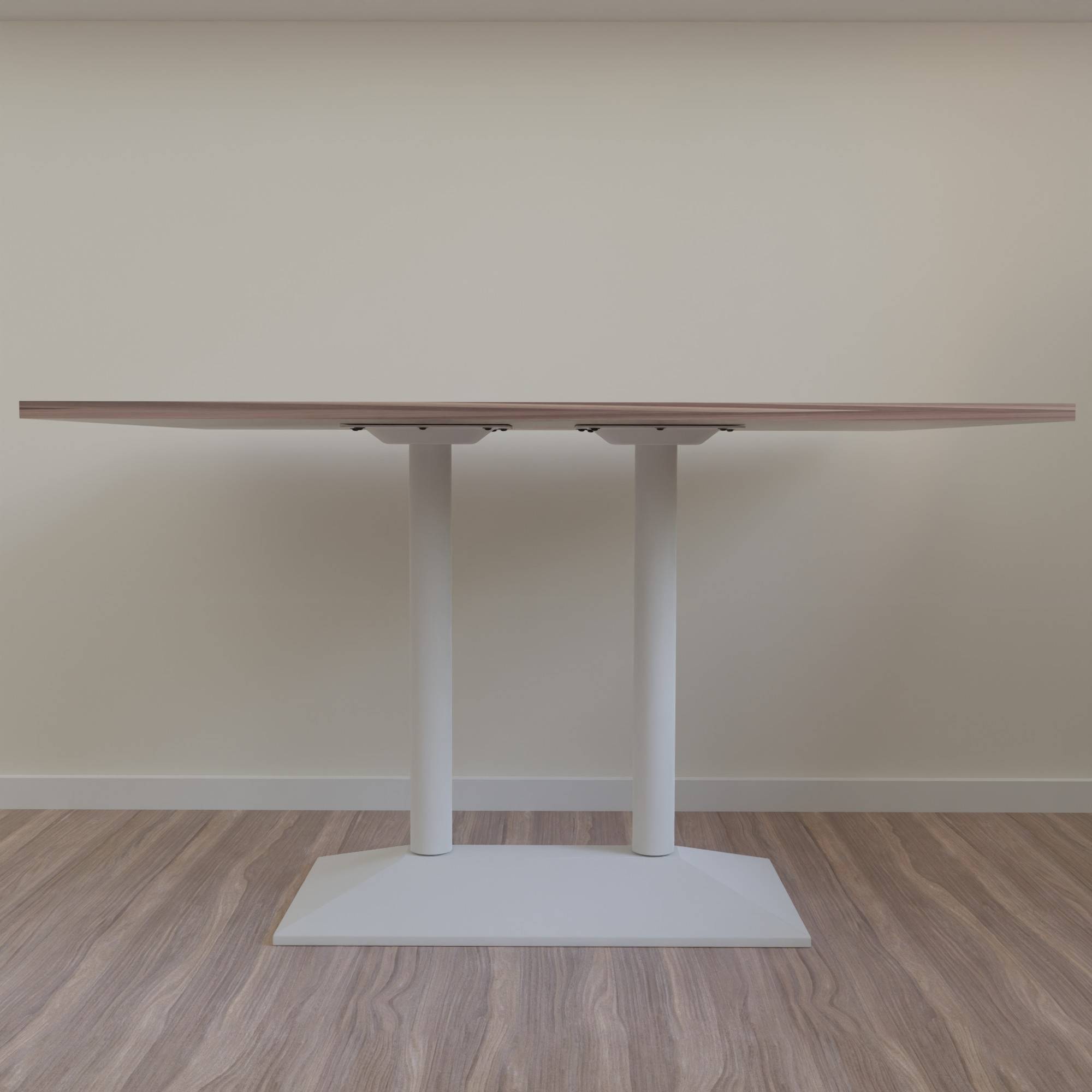 Doppel Tischgestell Modell „München“ Weiß Untergestell Bistro Gastro Tisch Fuß