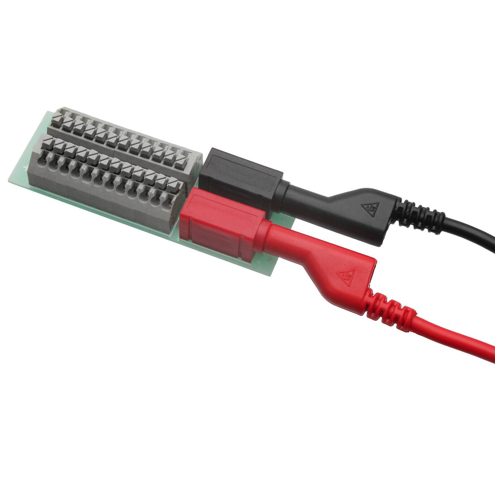 Stromverteiler Verteiler Labornetzteil Verteilerleiste W2x12B 4mm Bananenstecker