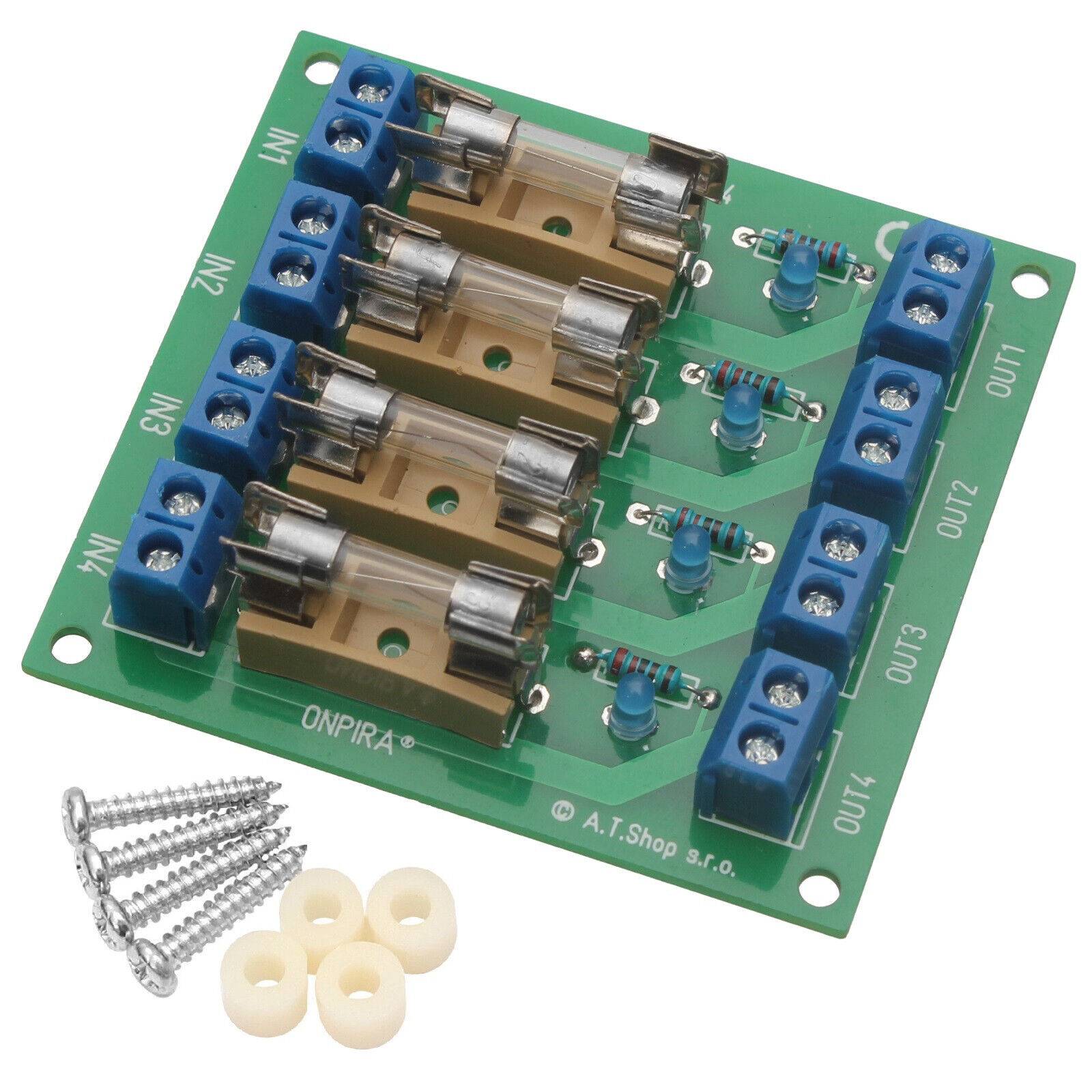 Sicherungsmodul Stromverteiler 12A Verteiler Modellbau Sicherungsverteiler