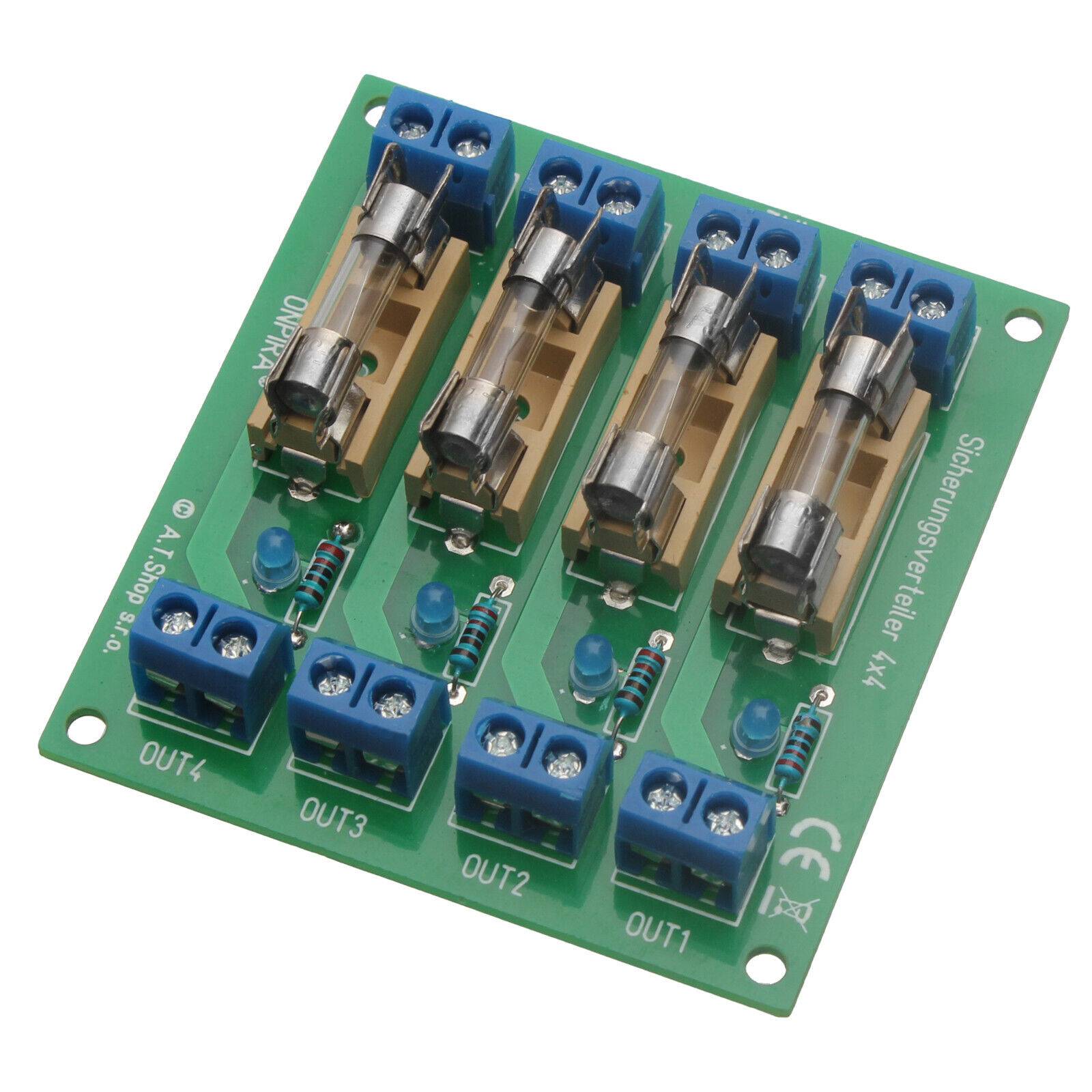 Sicherungsmodul Stromverteiler 12A Verteiler Modellbau Sicherungsverteiler