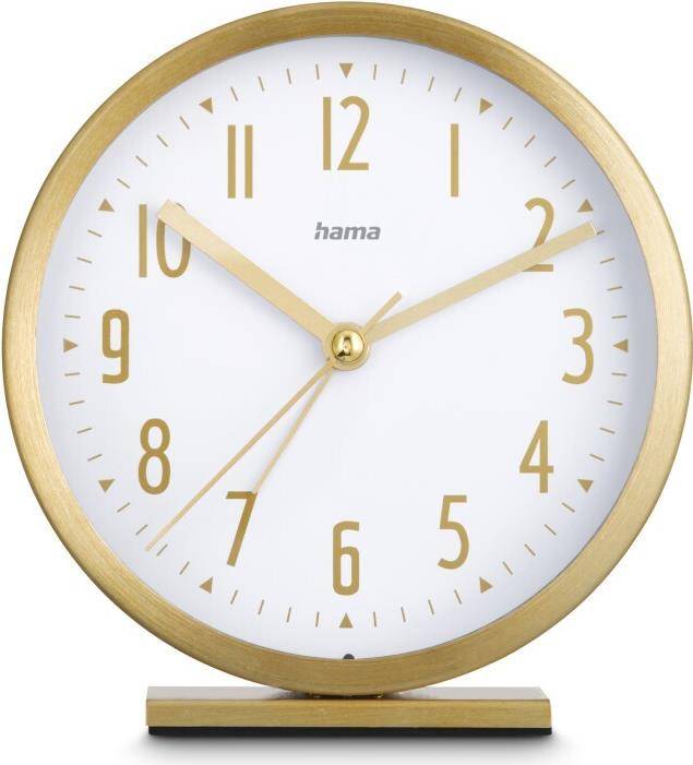 Hama Wecker Skye, ohne Ticken, Gold (00222213)
