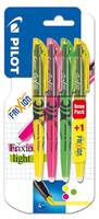 PILOT PEN Leuchtmarker FriXion Light 4 Stueck Gelb/Gruen/Pink