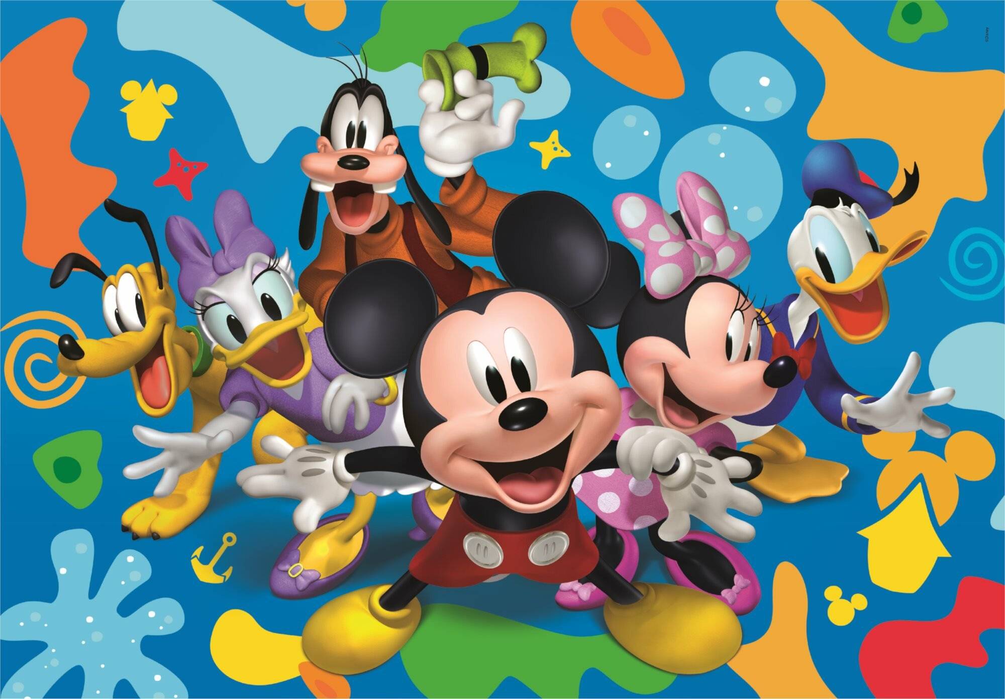 Clementoni Puzzle Disney - Mickey und Freunde, 104 Teile.