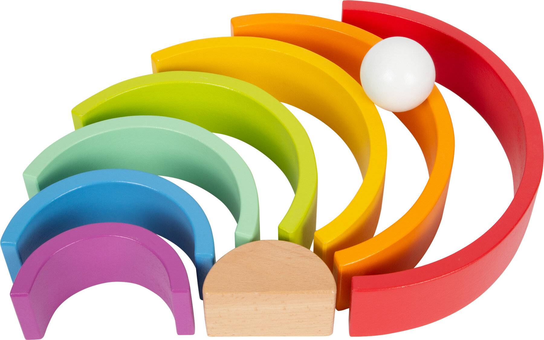 Holzbausteine Großer Regenbogen