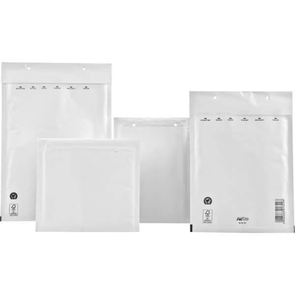 Luftpolstertasche C17 04087613 haftklebend weiß 10 Stück