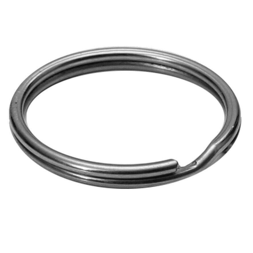 100x Schlüsselringe Ø8mm, 10mm, 15mm, 20mm, 25mm, 30mm, Key Ring Schlüsselring Ø15mm