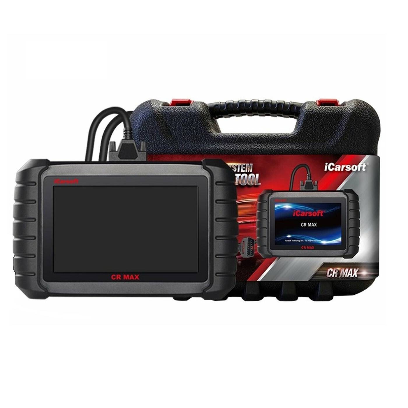 iCarsoft CR MAX Universal Diagnosegerät OBD2 Scanner + Kostenlose Online Updates DEUTSCH