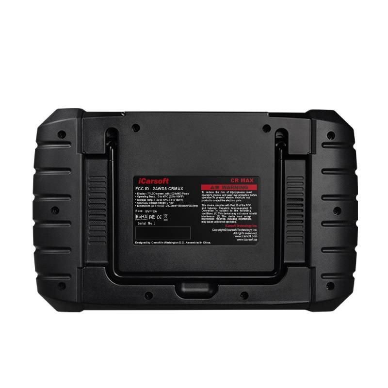 iCarsoft CR MAX Universal Diagnosegerät OBD2 Scanner + Kostenlose Online Updates DEUTSCH