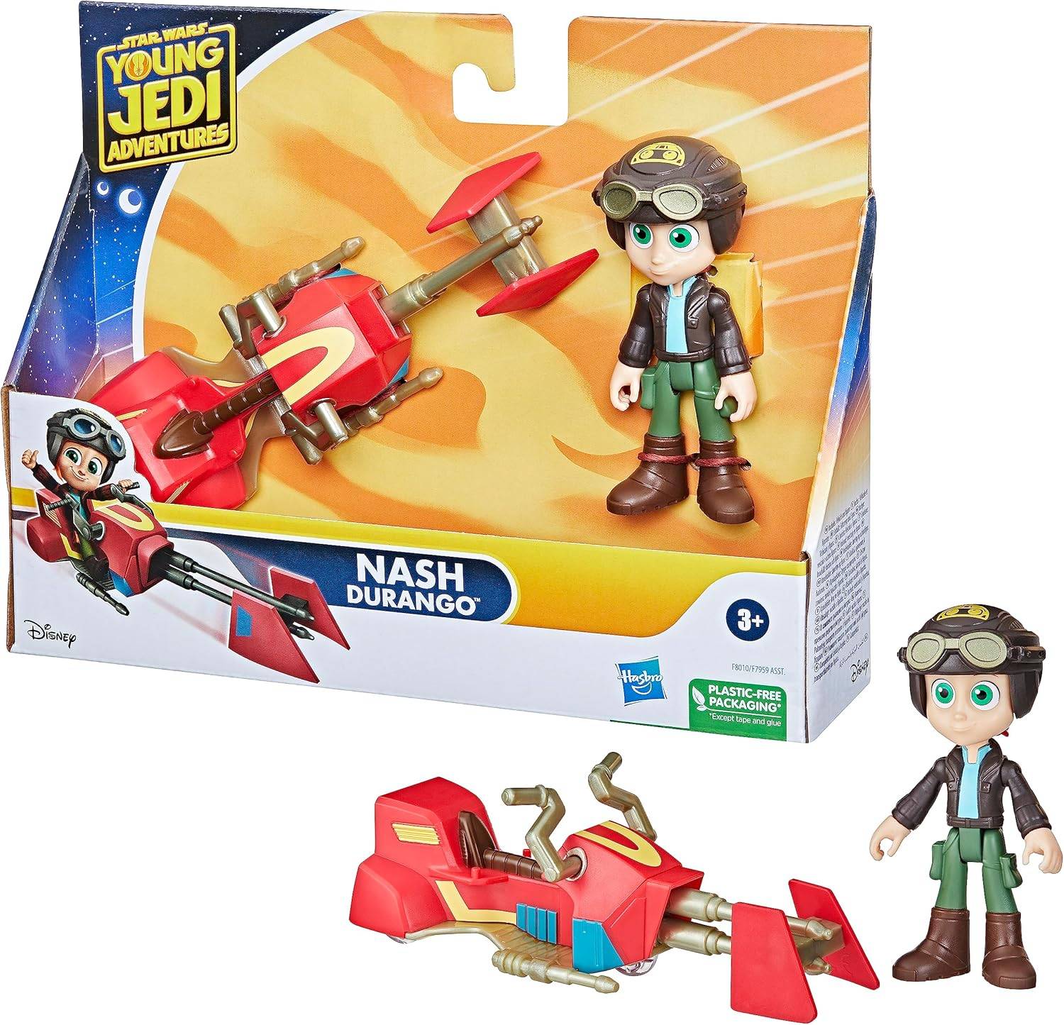 Star Wars Nash Durango Figur & Speeder Bike Action ab 3 Jahre