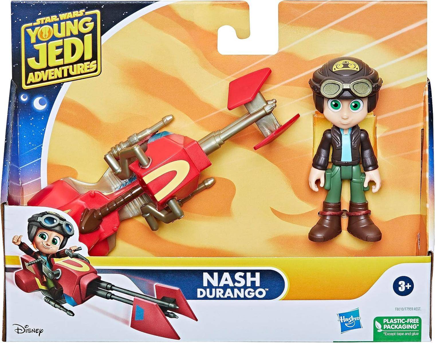 Star Wars Nash Durango Figur & Speeder Bike Action ab 3 Jahre