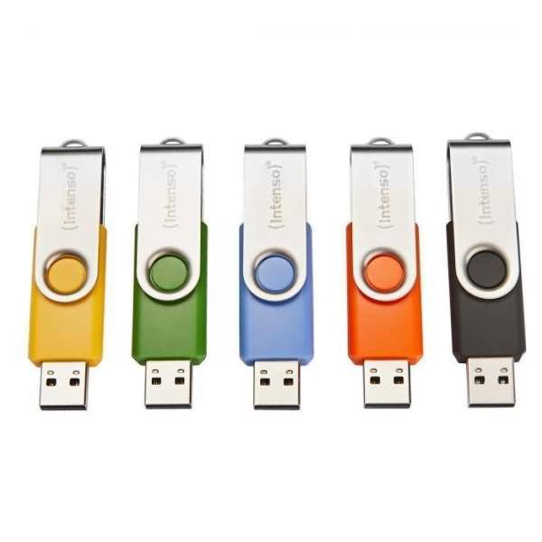 Intenso USB Flash Drive 2.0 32GB Basic Line 5pcs pack